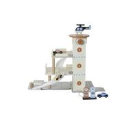 VERTBAUDET Garage 3 niveaux avec ascenseur en bois FSC® blanc TU