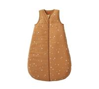 Gigoteuse ouverture centrale Dreamy en coton bio* personnalisable caramel 6/18M