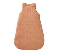 VERTBAUDET Gigoteuse gaze de coton Bio JUNGLE marron imprimé 6/18M