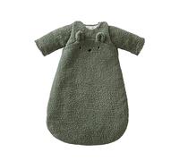 VERTBAUDET Gigoteuse Hiver Manches Amovibles En Polaire Ours vert sauge 18/36M