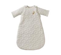 VERTBAUDET Gigoteuse hiver quiltée manches amovibles en gaze de coton bio* NUITS DE RÊVE écru 18/36M