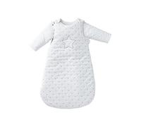 Gigoteuse manches amovibles PLUIE D'ETOILES blanc 18/36M