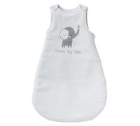 VERTBAUDET Gigoteuse sans manches ELEPHANT'EAU Oeko-Tex® blanc 6/18M
