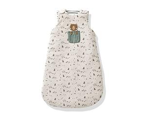 VERTBAUDET Gigoteuse sans manches GREEN FOREST beige chiné 18/36M