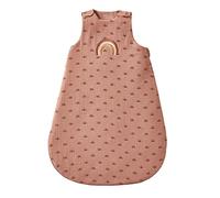 Gigoteuse spéciale été en gaze de coton bio* ARC-EN-CIEL rose 6/18M