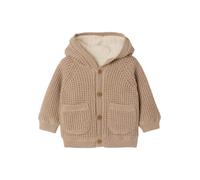 VERTBAUDET Gilet à Capuche Bébé en Tricot Coton Doublé