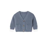 VERTBAUDET Gilet Bébé Col V en Maille Grosse Jauge