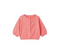 VERTBAUDET Gilet bébé en Tricot Broderie Coeur Corail 3M(60CM)
