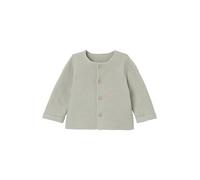 VERTBAUDET Gilet bébé Naissance Maille Point Mousse Vert Sauge 12M(74CM)