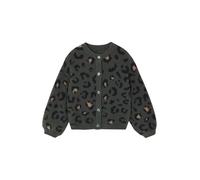 VERTBAUDET Gilet Fille Motif Animalier Maille mousseuse Vert 4A