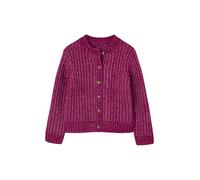 VERTBAUDET Gilet Loose en Maille mousseuse Fille Violine 12A