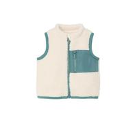 VERTBAUDET Gilet sans Manches Bébé en Sherpa Col Montant