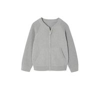 VERTBAUDET Gilet Teddy garçon Manches Longues Gris chiné 4A