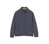 VERTBAUDET Gilet zippé col Montant garçon Bleu chiné 6A