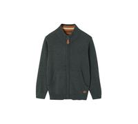 VERTBAUDET Gilet Zippé Col Montant Garçon Manches Longues Vert chiné 3A