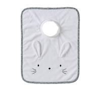 VERTBAUDET Grand Bavoir Bébé à Enfiler en Eponge lapin TU