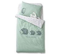 VERTBAUDET Housse De Couette Bébé Coton Oeko-Tex Vert/Ivoire 80X120
