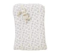 VERTBAUDET Housse de matelas à langer en coton ivoire imprimé TU