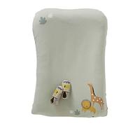 VERTBAUDET Housse de matelas à langer en coton vert tanzanie TU