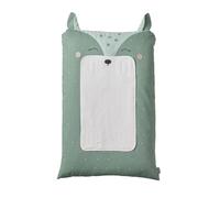 VERTBAUDET Housse Matelas À Langer Biche Bébé Coton vert imprimé 72X49