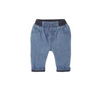 VERTBAUDET Jean Bébé Doublé avec Taille Élastiquée Maille Stone 18M(81CM)