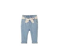 VERTBAUDET Jean Bébé Fille Ceinture Imprimée Viscose Double Stone 3M(60CM)