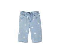 VERTBAUDET Jean Large bébé Fille Petits Coeurs brodés Double Stone 3M(60CM)
