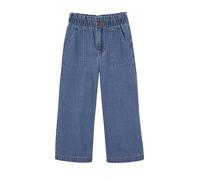 VERTBAUDET Jean Large Charpentier Fille Denim Fabric Bleu Moyen 4A