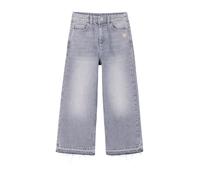 VERTBAUDET Jean Large Fille Bas effiloché Cottage Gris 6A
