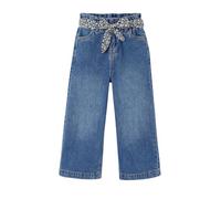 VERTBAUDET Jean Large Paperbag Fille Bleu Moyen 14A