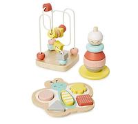 VERTBAUDET Jeu Bébé Coffret De 3 Jeux D'Éveil Multicolore TU