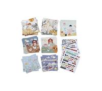VERTBAUDET Coffret de gommettes géométriques multicolore TU