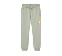 VERTBAUDET Jogging Molleton Fille détail Motif Love irisé Vert Sauge 6A