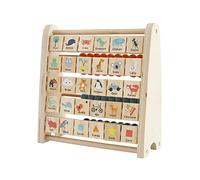 VERTBAUDET Jouet Bébé Boulier d'apprentissage en Bois Multicolore TU | éducatif, jeu, enfant, comptage, chiffres, lettres