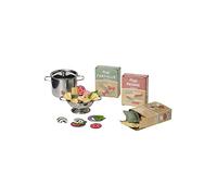 VERTBAUDET Jouet de Cuisine Enfant Pâtes Feutrine Accessoires Multicolore TU