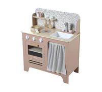 VERTBAUDET Jouet Enfant Cuisine avec Accessoires Bois FSC Rose TU