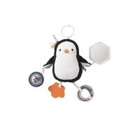VERTBAUDET Jouet Peluche D'Activités À Suspendre en Velours Blanc TU | hochet, dentition, jeu, enfant, motricité fine, éveil sensoriel, textures