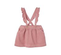VERTBAUDET Jupe en Velours Bretelles à Volants bébé Bois de Rose 6M(67CM)