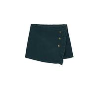 VERTBAUDET Jupe-Short en Velours côtelé Fille Effet Portefeuille Vert Anglais 7A