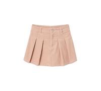 VERTBAUDET Jupe Short Fille Plissée Coton Velours