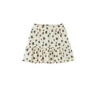 VERTBAUDET Jupe Short Motifs Fleurs Fille écru 5A