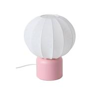 VERTBAUDET Lampe à poser forme boule pied métal rose TU