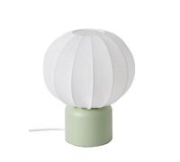 VERTBAUDET Lampe à poser forme boule pied métal vert sauge TU