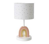 VERTBAUDET Lampe de chevet pied Arc-en-ciel rose TU