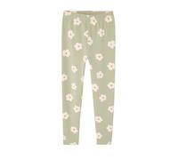 VERTBAUDET Legging Fille Imprimé Maille Vert Amande 8A