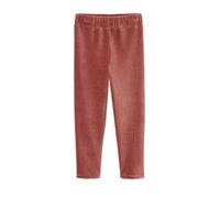 VERTBAUDET Legging Fille Velours Côtelé Maille Bois de Rose 6A