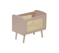 VERTBAUDET Lit Poupon en Bois et cannage ADÈLE Multicolore TU