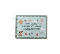 Livre d'apprentissage multi-activités multicolore TU