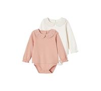 VERTBAUDET Lot 2 bodies tee-shirt bébé en coton bio ATELIERrose6M(67CM)