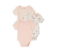 Lot 3 bodies bébé manches courtes rose pâle 18M(81CM)